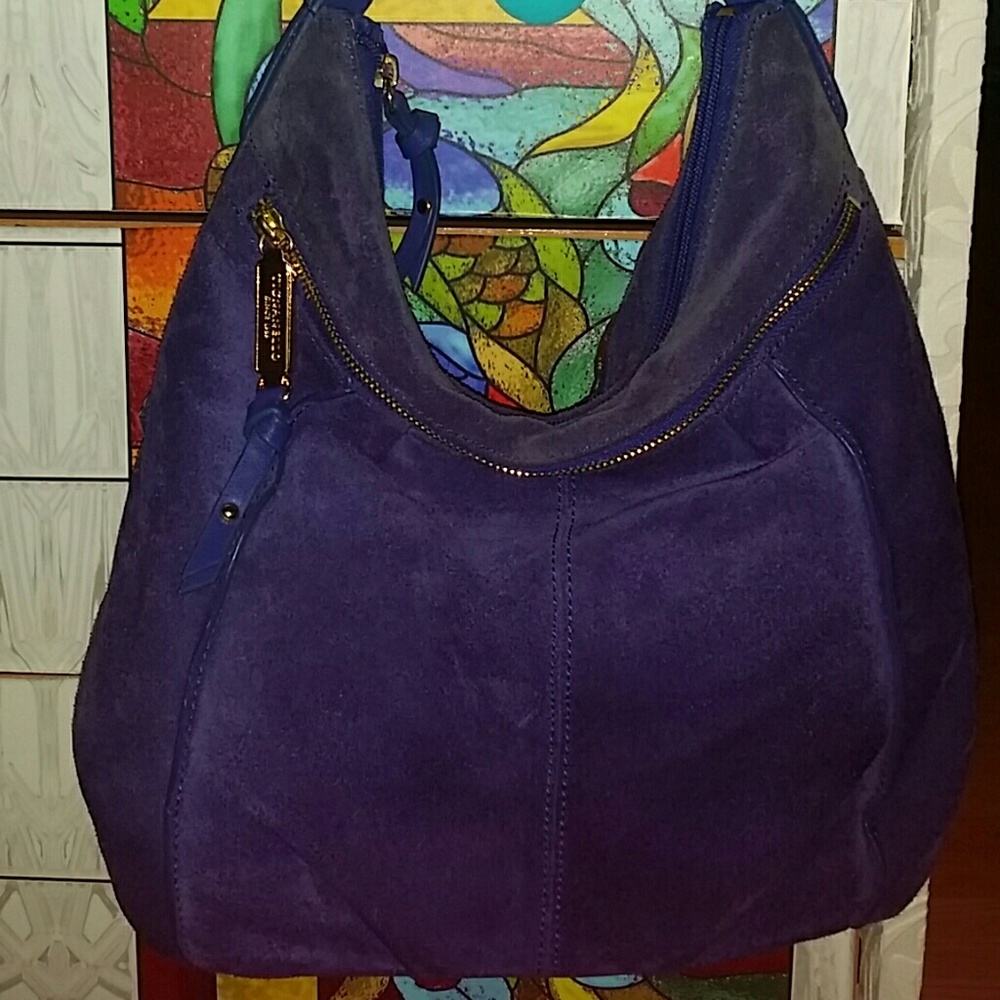 Purple  Tignanello hobo bag